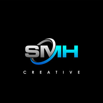 SMH Letter Initial Logo Design Template Vector Illustration	

