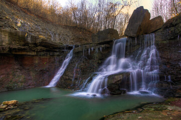 Fototapeta premium Lower Chedoke Falls in Ontario, Canada