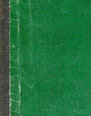 Old vintage green paper, texture background