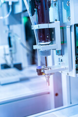 Robotic machine vision system in phone factory