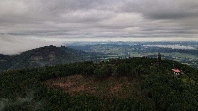 The Beskids or Beskid Mountains are a series of mountain ranges in the Carpathians, stretching from the Czech Republic in the west along the border of Poland with Slovakia up to Ukraine in the east.