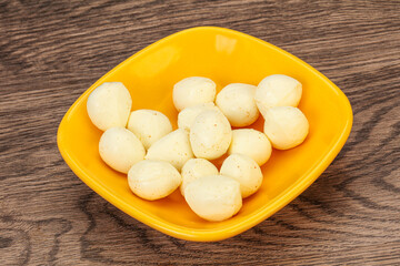 Natural tasty baby Mozarella cheese