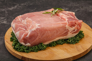 Pork meat piece for cooking