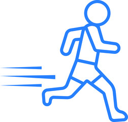 fast run icon