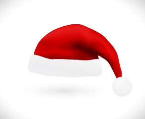 red santa hat