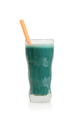 Glass of healthy fruit juice smoothie