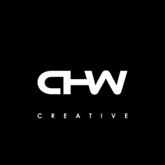 CHW Letter Initial Logo Design Template Vector Illustration	
