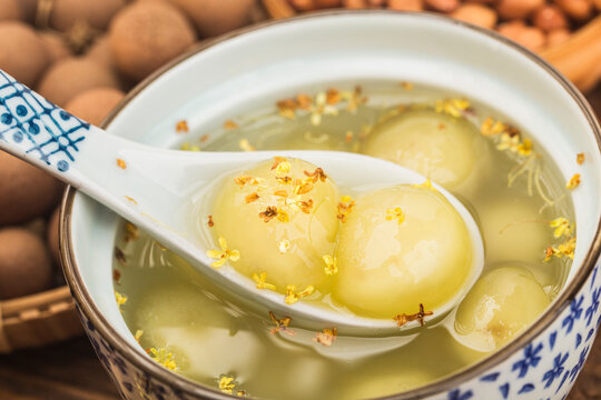 Traditional Chinese Sweet Rice Ball