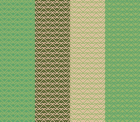 Set of vector seamless patterns with geometric pattern, drawn repeating background. Artistic vector background.
