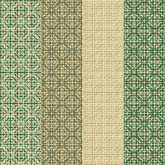 et of vector seamless patterns with geometric pattern, drawn repeating background. Artistic vector background.