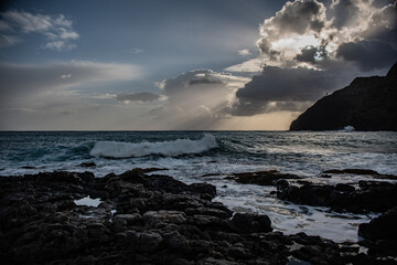 Fototapeta premium sunrise over the sea