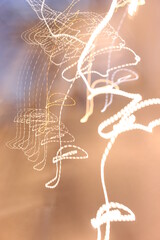 abstract lighst, slow shutter speed
