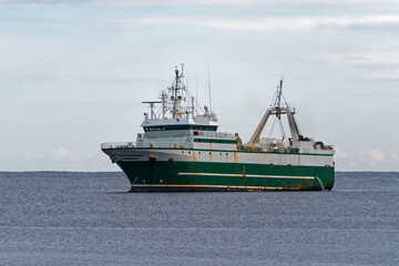 Fototapeta premium Fishing trawler, Newfoundland and Labrador, Canada.
