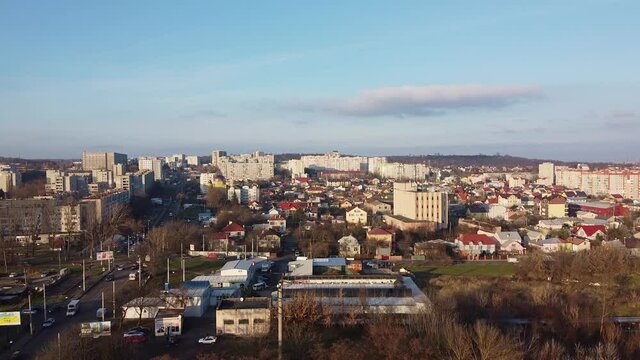 Lviv city. Ukraine. Old european town city
