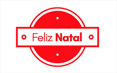 Feliz Natal. Papai Noel. Mensagem para impressao.