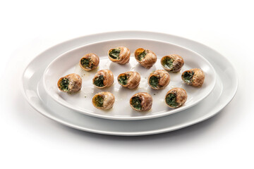 Escargot à la Bourguignonne dish
