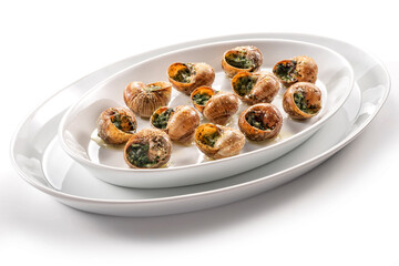 Escargot à la Bourguignonne dish