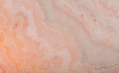 low-contrast orange and grey color agate closeup