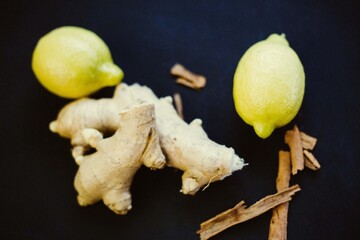 ginger and lemon