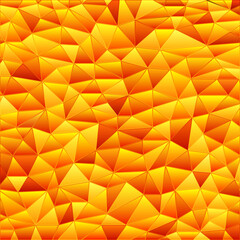 abstract vector stained-glass triangle mosaic background