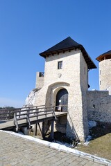 Zamek Bobolice na Szlaku Orlich Gniazd, na Jurze Krakowsko-Częstochowskiej.  © Albin Marciniak