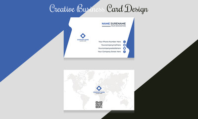 Modern Minimal Corporate Business Card Design