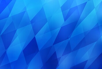 Light BLUE vector pattern in square style.