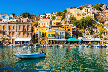 Symi Island view in Greece.