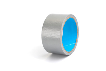 Waterproof reinforced adhesive tpl tape, gray color with a metallic sheen, isolated image. TPL tape...