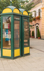 Telephone boxes in Debrecen