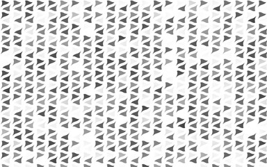Light Silver, Gray vector texture in triangular style.