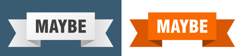 maybe ribbon. maybe isolated paper sign. banner