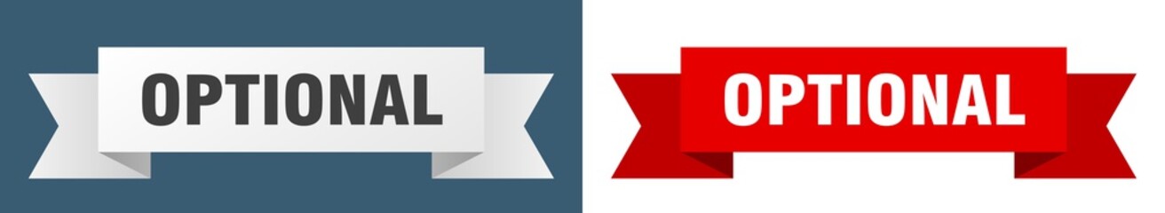 optional ribbon. optional isolated paper sign. banner