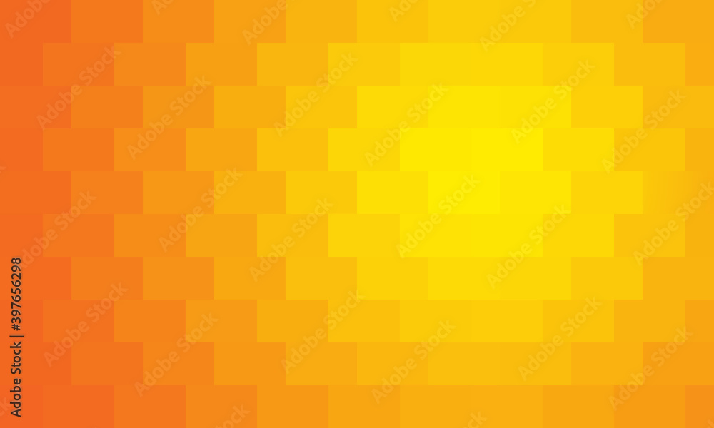 Aufkleber geometric background with shades of orange. texture contains multi-colored rectangles. background in