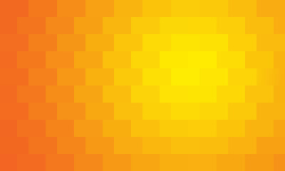 Geometric background with shades of orange. Texture contains multi-colored rectangles. Background in form of a gradient. Geometric wallpaper with shades of orange. Pattern. Red gently turns yellow.