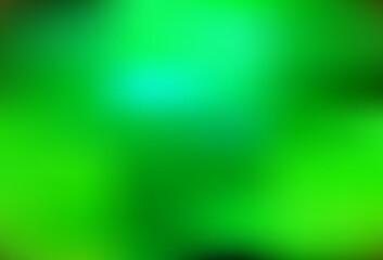 Light Green vector blurred template.