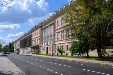 Fototapeta na wymiar Catherine Palace, Moscow, Russian Federation, August 22, 2020