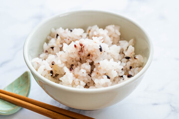 古代米入りご飯