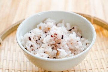 古代米入りご飯