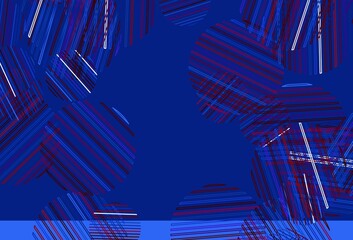 Light Blue, Red vector template with circles.