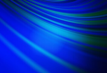 Dark BLUE vector blurred shine abstract texture.