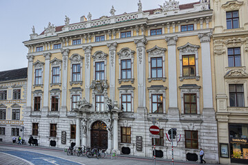 Baroque palace Palais Kinsky (or Palais Daun-Kinsky, 1719) - special place in Vienna. Palais Daun-Kinsky is Vienna most elegant address for opulent functions and parties. 