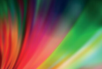 Light Green, Red vector abstract bright texture.