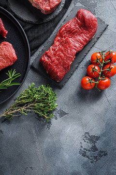 Raw Tri Tip,bottom Sirloin, Or Tri-tip, Triangle  Roastcut Black Angus Organic  Steak