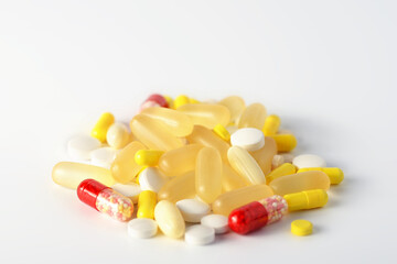 health promotion drugs, medicine against the virus, vitamins.