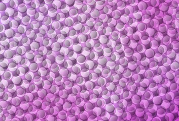 Light Pink vector backdrop with dots.