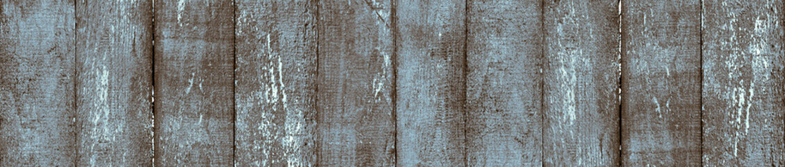 Grey Rustic Fence Barn Wood. Isolated Banner Wooden Material. Shabby Barn Front View Long Panorama Isolated.