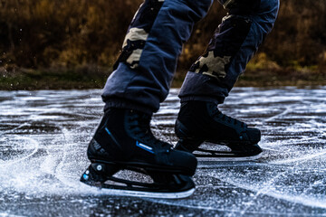 child on ice