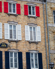 Reflection city old architecture 