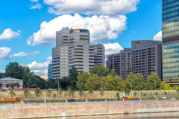 International trade center on Krasnopresnenskaya embankment in Moscow